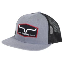 Kimes Ranch Apparel Grey Replay Cap