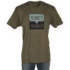 Kimes Ranch Men's Military Green Warning Tee