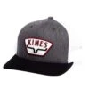 Kimes Ranch Black And Gray Sunrise Trucker Cap