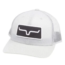 Kimes Ranch Apparel Silver All Mesh Cap