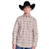 Kimes Ranch Men's Sand Manzano Long Sleeve Button Down