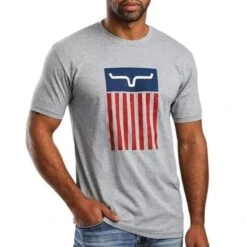 Kimes Ranch Grey Heather Cody Tee