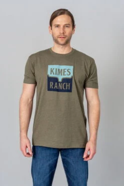 Kimes Ranch Unisex Explicit Warning T-Shirt Military Green Cotton S/S