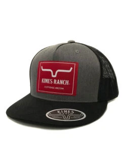 Kimes Ranch BLASTER Trucker Cap Charcoal