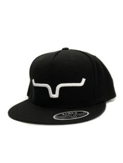 Kimes Ranch WEEKLY TALL Cap Black