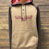 Kimes Ranch BLAZE 2 Mens Hoodie Brown