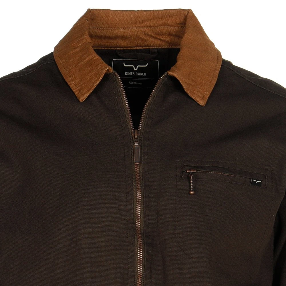 Kimes Ranch Men`s Khaki Miyagi Field Jacket - Image 2