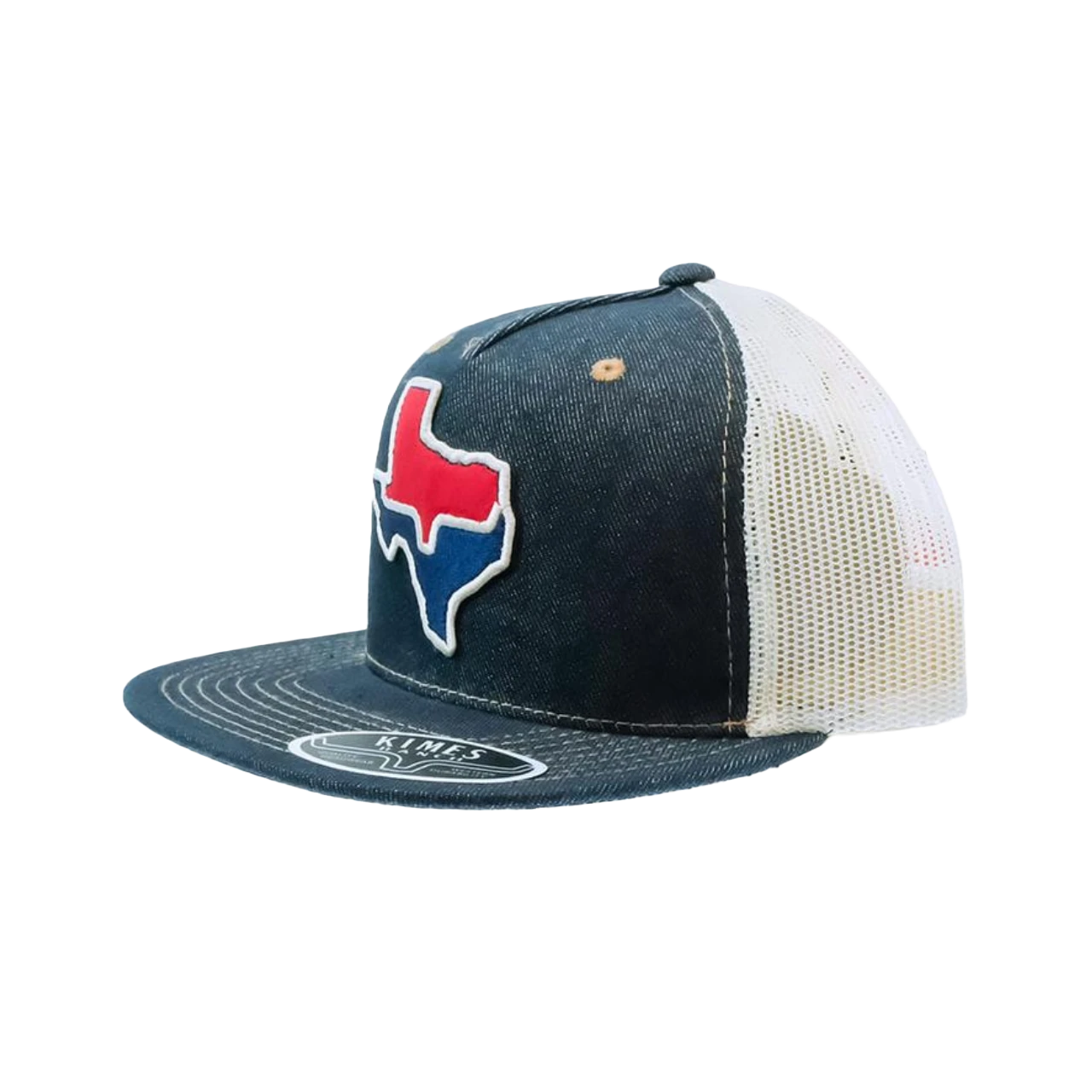 Kimes Ranch® Men's Texas Denim Blue Trucker Cap TEXAS-DEN - Image 2