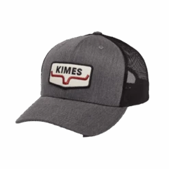 Kimes Ranch® Men's El Segundo Charcoal Heather Trucker Cap SEGUNDO-CH