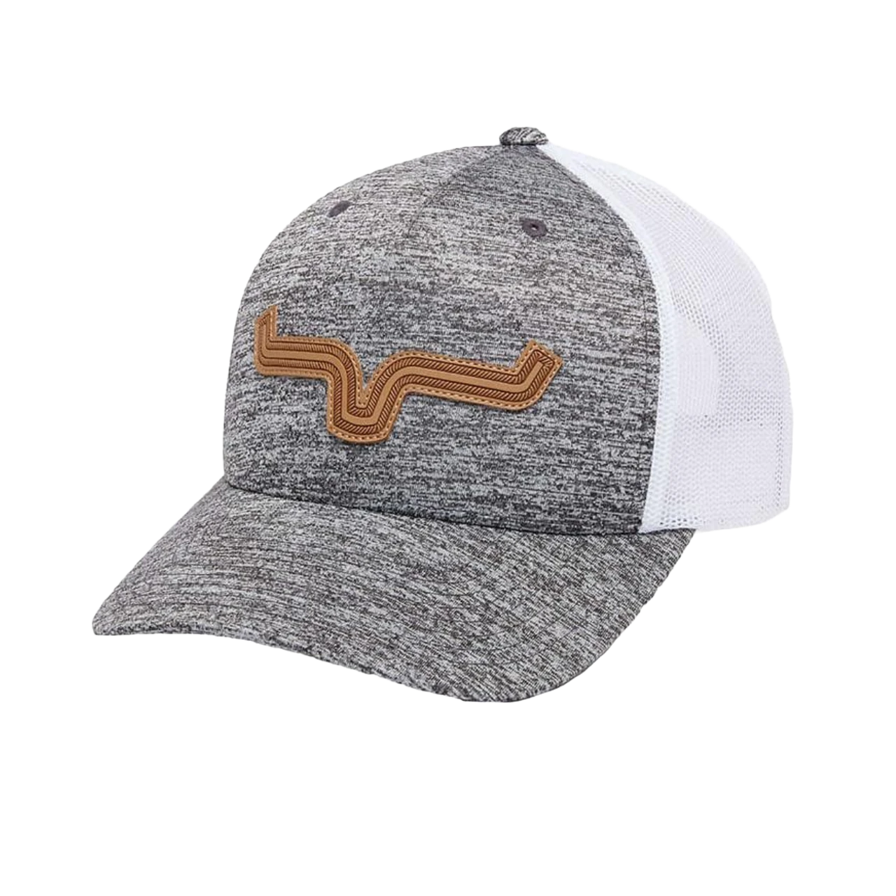 Kimes Ranch® Men's Roped LP Grey Heather Trucker Cap ROPED-GH
