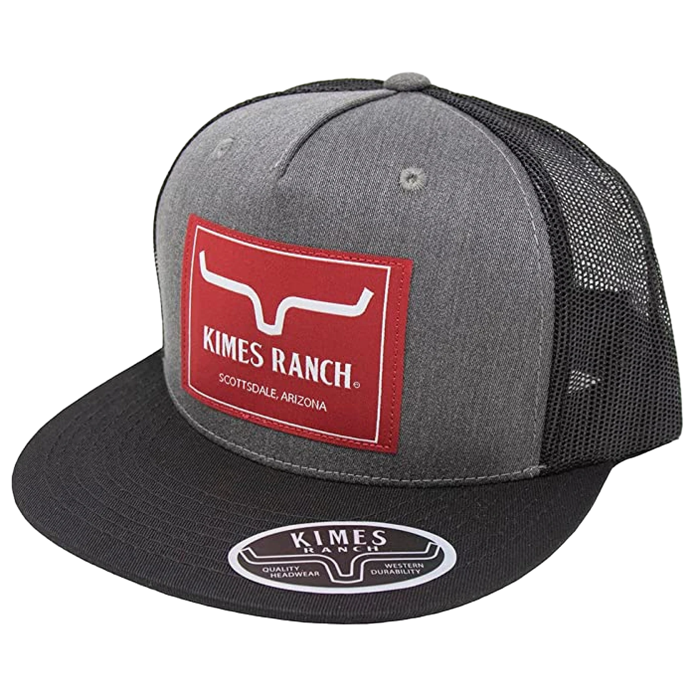 Kimes Ranch Men's Blaster Charcoal Trucker Cap BLAST-CH
