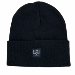 Kimes Ranch Workday Label Black Beanie WLC-BLK