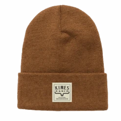 Kimes Ranch Workday Label Brown Beanie WLC-BRN