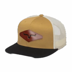 Kimes Ranch® Unisex Yearly Trucker Work Wear Brown Cap S22-2520WWB