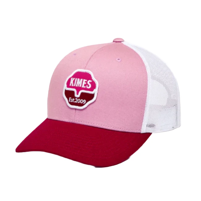 Kimes Ranch® Unisex Notary Trucker Light Pink Cap S22-1420LP