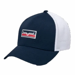 Kimes Ranch® Unisex Broken Stripe 110 Navy Cap S22-021914