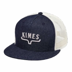 Kimes Ranch® Unisex Huxton Denim Trucker Cap HUX-DENIM