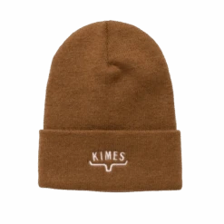 Kimes Ranch® Huxton Embroidered Workwear Brown Beanie HUXEB-BRN
