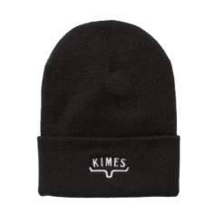Kimes Ranch® Huxton Embroidered Black Beanie HUXEB-BLK