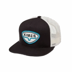 Kimes Ranch® Conway Black Trucker Cap CON-BLK