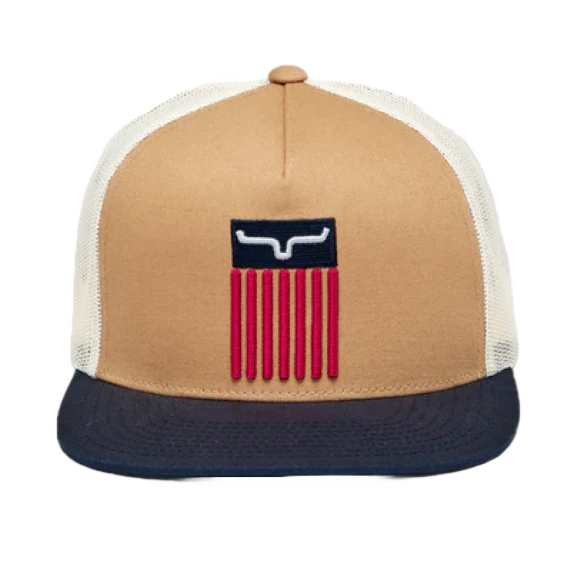 Kimes Ranch® Unisex Cody Trucker Work Wear Brown Cap S22-032302 - Image 2