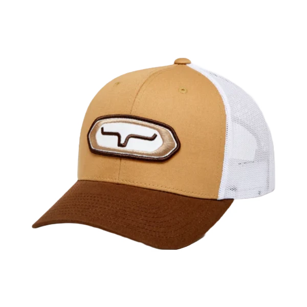 Kimes Ranch® Unisex Masher Trucker Work Wear Brown Cap S22-1230WB