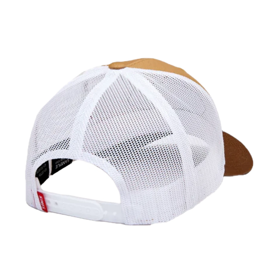 Kimes Ranch® Unisex Masher Trucker Work Wear Brown Cap S22-1230WB - Image 2