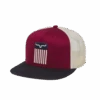 Kimes Ranch® Unisex Cody Trucker Burgundy Cap S22-032662