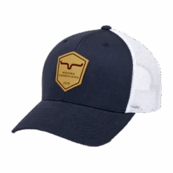 Kimes Ranch® Unisex Shielded Trucker Navy Cap S22-192014