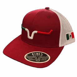 Kimes Ranch® Men's Semana Red Trucker Cap SEM-RED