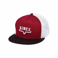 Kimes Ranch Huxton Dark Red Trucker Cap HUX-DR