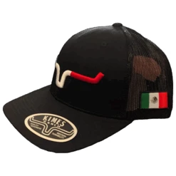 Kimes Ranch® Men's Semana Black Trucker Cap SEM-BLK