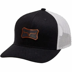 Kimes Ranch® Men's Black Leather Bone Hat KR333-BLK