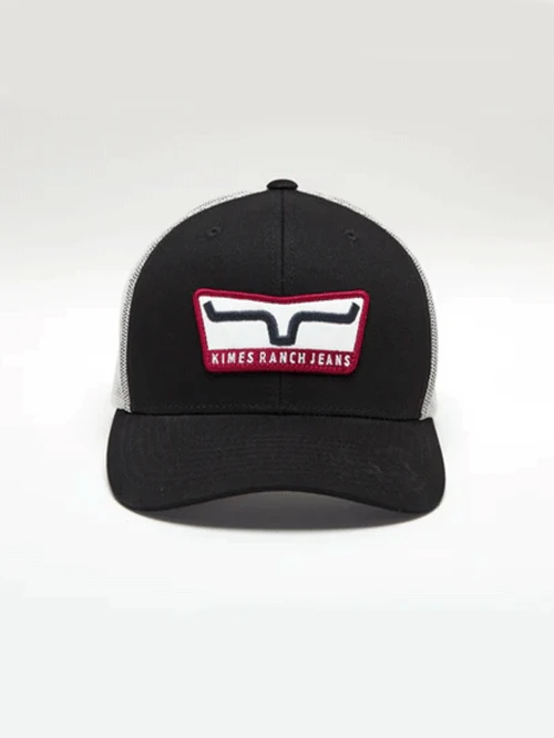 Kimes Ranch EXTRA CRUNCHY TRUCKER Cap Black - Image 2