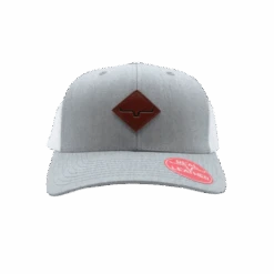 Kimes Ranch® Unisex Diamond Grey Heather White Cap S22-0403GHW