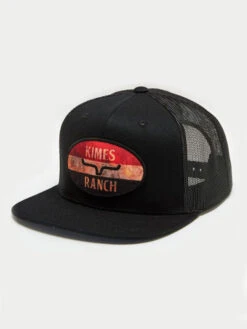 Kimes Ranch AMERICAN STANDARD TRUCKER Cap Black
